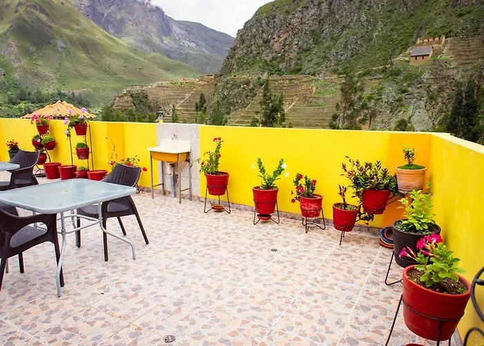 In - With Mountain Views With Two Terraces - Triple 2 * Ollantaytambo