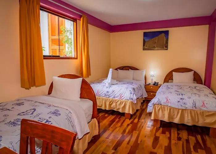 In - With Mountain Views With Two Terraces - Triple 2 * Ollantaytambo
